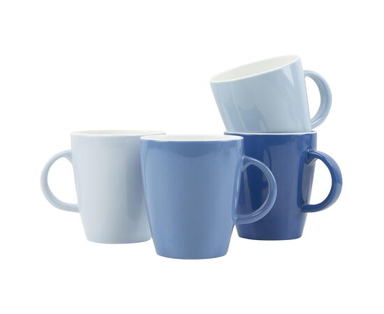 Купить Набір чашок Gimex Mug Colour 4 Pieces 4 Person Sky (6910141), фото , характеристики, отзывы