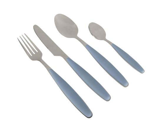 Купить Набір столових приборів Gimex Cutlery Colour 16 Pieces 4 Person Blue (6910171), фото , характеристики, отзывы