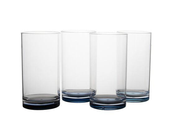 Купить Набір склянок Gimex Longdrink Glass Colour 4 Pieces 4 Person Sky (6910186), фото , характеристики, отзывы