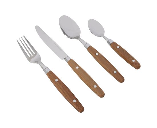 Купить Набір столових приборів Gimex Cutlery Nature 16 Pieces 4 Person Wood (6960904), фото , характеристики, отзывы