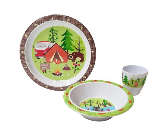 Купить Сервіз столовий Gimex Tableware Kids 3 Pieces 1 Person Adventure (6965570), фото , характеристики, отзывы