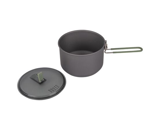 Купить Каструля Bo-Camp Explorer Hard Anodized 1L Grey/Green (2200236), фото , изображение 3, характеристики, отзывы