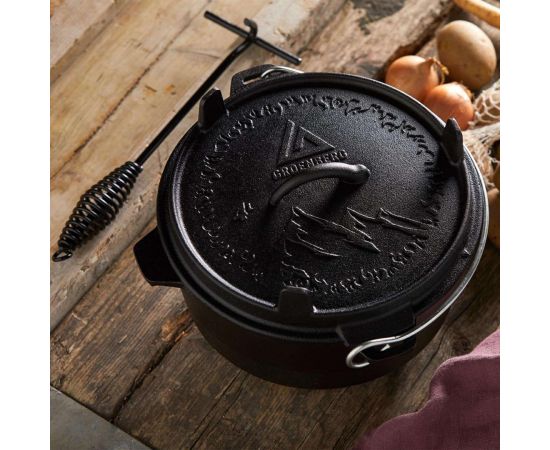 Купить Казан з кришкою Groenberg Askja Pot 25 cm / 4 L Black (266016), фото , изображение 15, характеристики, отзывы