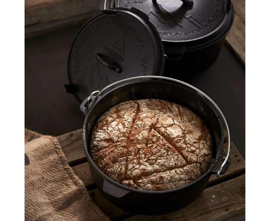 Купить Казан з кришкою Groenberg Askja Pot 33 cm / 10 L Black (266018), фото , изображение 9, характеристики, отзывы