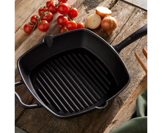 Придбати Сковорода Groenberg Nabro Pan 28x28 cm / 2 L Black (266024), image , зображення 7, характеристики, відгуки