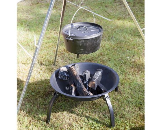 Купить Казан з кришкою Bo-Camp Dutch Oven Cast Iron 31 cm / 7.1 L Black (2122415), фото , изображение 4, характеристики, отзывы