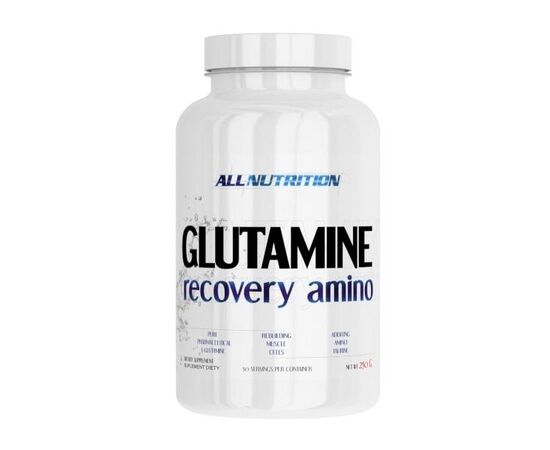 Купить Аминокислота для спорта Glutamine Recovery Amino - 250g Lemon (Лимон) - All Nutrition, фото , характеристики, отзывы