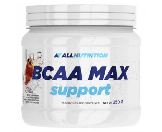 Придбати Комплекс амінокислот для спорту BCAA Max Support - 250g Black curant (Чорна смородина) - All Nutrition, image , характеристики, відгуки