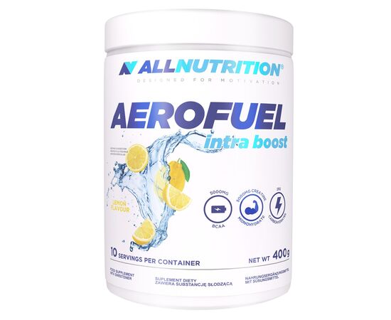 Придбати Предтренировочний стимулятор AeroFuel (intra boost) - 400g Lemon (Лимон) - All Nutrition, image , характеристики, відгуки