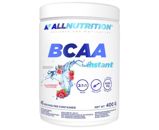 Купить Комплекс аминокислот для спорта BCAA Instant - 400g Raspberry (Малина) - All Nutritoon, фото , характеристики, отзывы