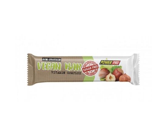 Купить Протеиновый батончик для веганов Vegan Bar 32% protein - 12x60g - Power Pro, фото , характеристики, отзывы