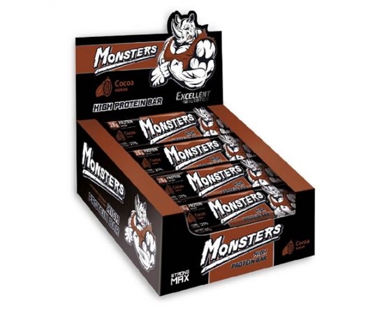 Купить Протеиновые батончики, Monsters - 24x40g Coffee (Кофе) - Monsters, фото , характеристики, отзывы