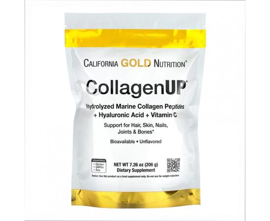 Придбати Морський колаген,  Collagen UP - 206g - California Gold Nutrition, image , характеристики, відгуки