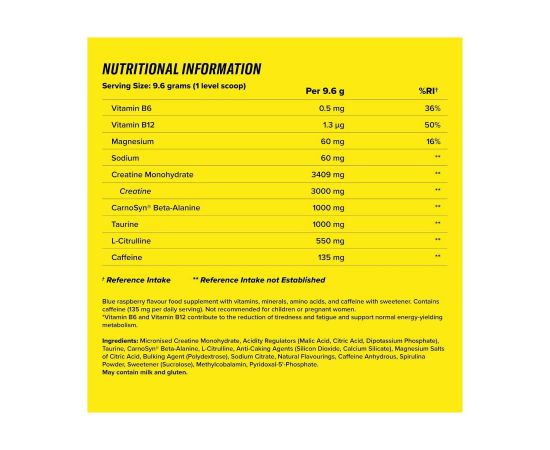 Купить C4 Sport Pre-workout - 288g Ice Blue Raspberry, фото , изображение 2, характеристики, отзывы