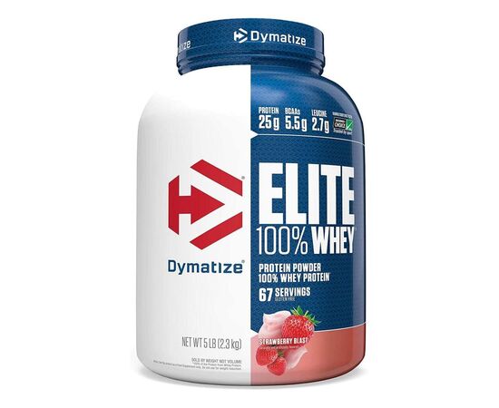 Купить Elite 100% Whey - 2170g Strarwberry Blast, фото , характеристики, отзывы