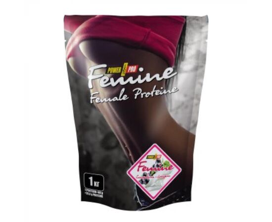 Придбати Жіночий протеїн, Femine Protein - 1000g Blackberry Yoghurt ( Ожиновий йогурт ) - Power Pro, image , характеристики, відгуки