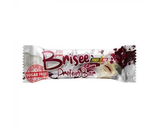 Купить Протеиновые батончики, Brisee 25% - 20х55g Cherry ( Вишня ) - Power Pro, фото , характеристики, отзывы