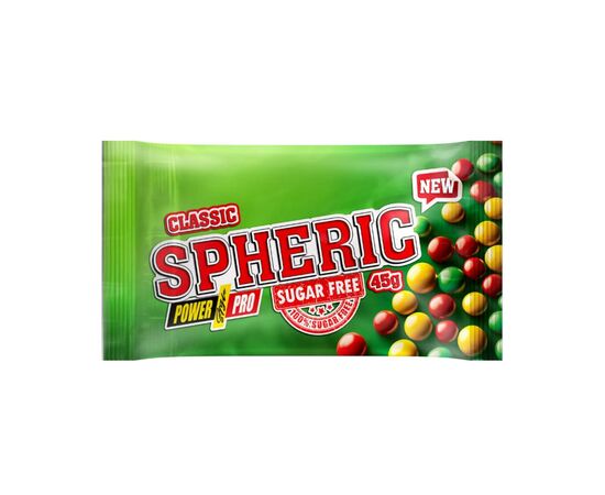 Купить Драже без сахара Spheric Classic Sugar Free - 24x45g - Power Pro, фото , характеристики, отзывы