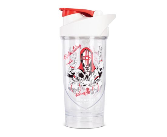 Придбати Шейкер, Shaker Protection and Wealth - 700ml White ( Білий ) - Progress Nutrition, image , характеристики, відгуки