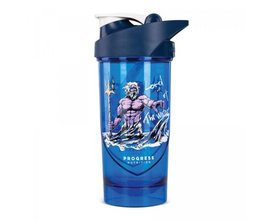 Купить Шейкер, Shaker Lord Of The Water - 700ml Blue (Голубой) - Progress Nutrition, фото , характеристики, отзывы