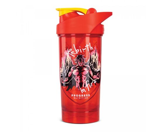 Придбати Шейкер, Shaker Rebirth In Fire - 700ml Red ( Червоний ) - Progress Nutrition, image , характеристики, відгуки