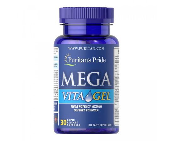 Купить Mega VitaGel - 30softgels, фото , характеристики, отзывы