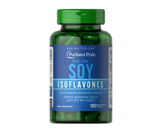 Купить Изофлавоны без ГМО (Non-GMO Isoflavones) 750mg - 120 caps - Puritan's Pride, фото , характеристики, отзывы