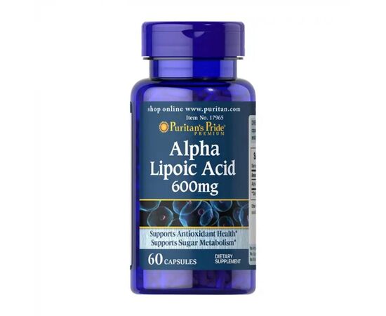 Купить Alpha Lipoic Acid 600mg - 60 caps, фото , характеристики, отзывы