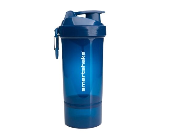 Купить Шейкер, O2GO ONE - 800ml Navy Blue (Голубой) (Поврежден) - Smart Shake, фото , характеристики, отзывы