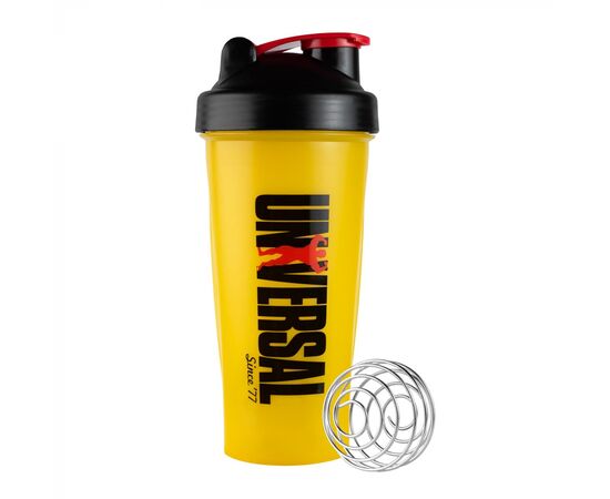 Придбати Шейкер, Universal Shake - 700ml Yellow ( Жовтий ) - Universal Nutrition, image , характеристики, відгуки