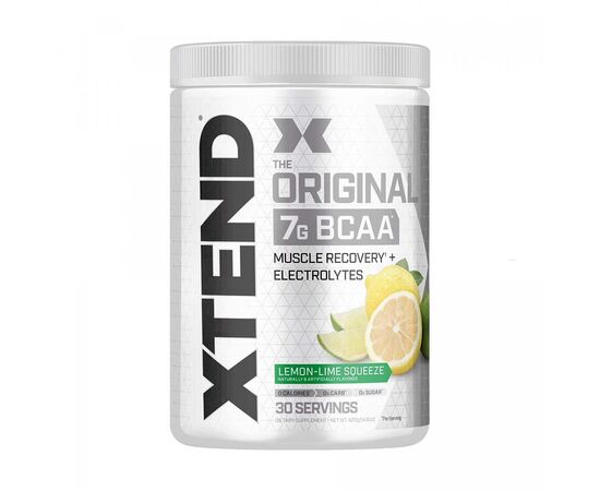 Купить Комплекс аминокислот, Xtend Original 30serv - 444g Lemon Lime ( Лимон + лайм ) - Scivation, фото , характеристики, отзывы