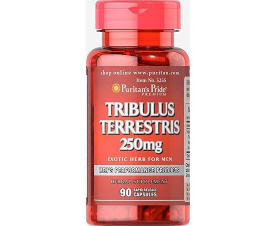 Купить Комплекс для усиления Потенции и Либидо Tribulus Terrestris 250 mg - 90 caps - Puritans Pride, фото , характеристики, отзывы