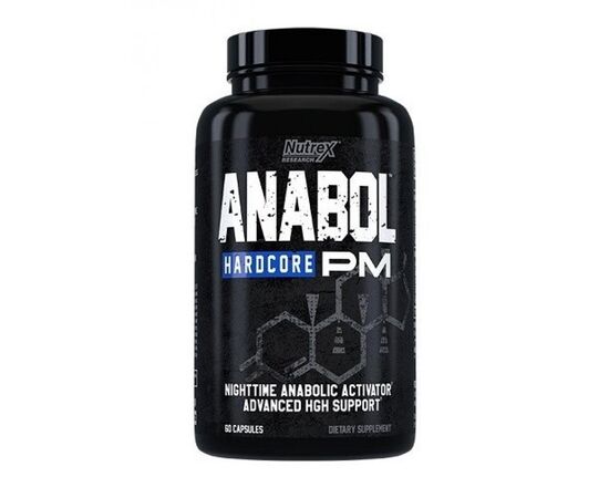 Купить Анабол, стимулятор тестостерона, Anabol Hardcore PM - 60 liquid caps - Nutrex, фото , характеристики, отзывы