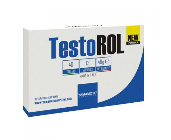 Придбати Комплекс для підвищення тестостерону TestoROL - 40 Caplets - Yamamoto Nutrition, image , характеристики, відгуки