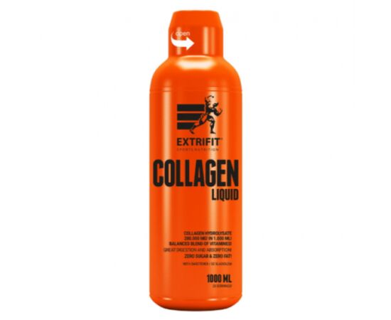 Придбати Рідкий колаген Collagen Liquid - 1000ml Orange (Апельсин) - Extrifit, image , характеристики, відгуки