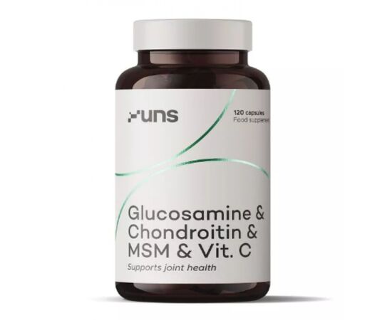 Придбати Glucosamine Chondroitin MSM Vit C - 120caps, image , характеристики, відгуки