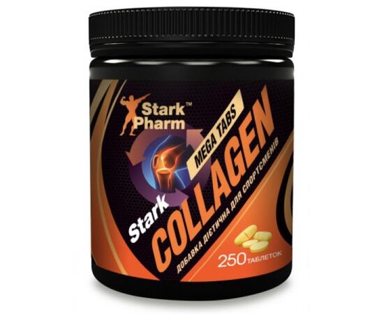 Купить Комплекс по уходу за суставами и связками Stark Collagen 1000 mg - 250tab - Stark Pharm, фото , характеристики, отзывы