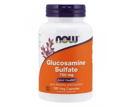 Купить Глюкозамен (Glucosamine)  Sulfate 750mg - 120 veg caps, фото , характеристики, отзывы