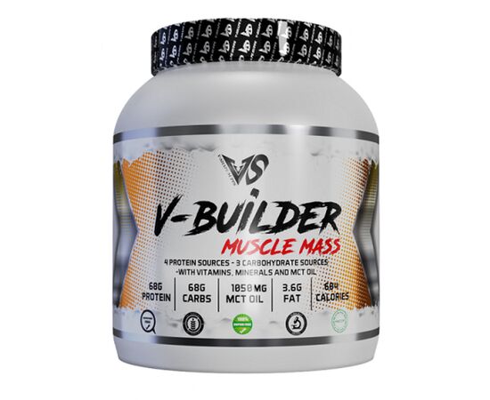 Купить V-Builder Muscle Mass - 2270g Vanila With Blueberry Pices, фото , характеристики, отзывы