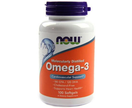 Купить Omega-3 Moleculary Distilled - 100caps, фото , характеристики, отзывы