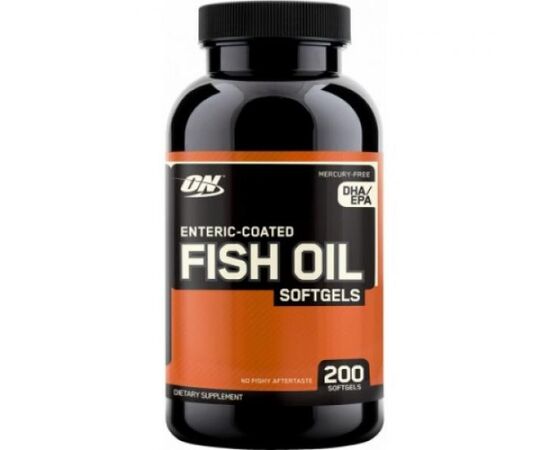 Купить Рыбий жир Fish Oil - 200 caps - Optimum Nutrition, фото , характеристики, отзывы