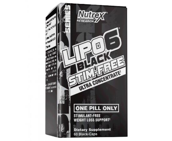 Купить Lipo 6 Black UC Stim Free - 60 caps, фото , характеристики, отзывы