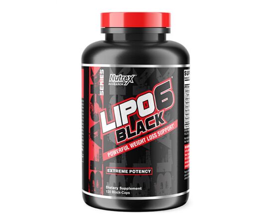 Купить Lipo 6 Black - 120 caps, фото , характеристики, отзывы