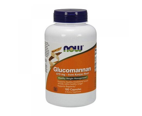 Купить Glucomannan 575 mg - 180 caps, фото , характеристики, отзывы