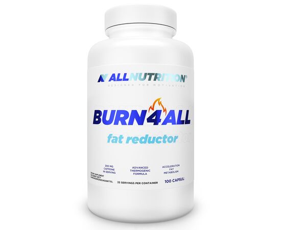 Купить Жиросжигающий комплекс Burn4all - 100caps - All Nutrition, фото , характеристики, отзывы