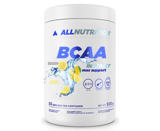 Купить BCAA Max Support Instant - 500g Lemon, фото , характеристики, отзывы