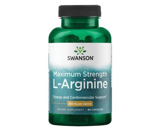 Купить L-Arginine Maximum Strenght 850mg - 90caps, фото , характеристики, отзывы