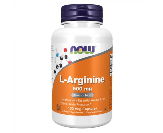 Придбати L-Arginine 500mg - 100caps, image , характеристики, відгуки