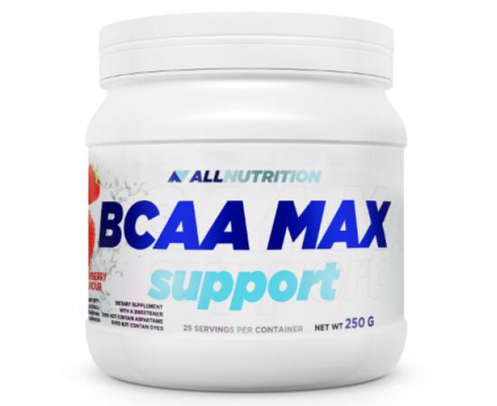 Купить Комплекс аминокислот BCAA Max Support - 250g Cola (Кола)  - Allnutrition, фото , характеристики, отзывы