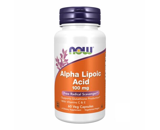 Придбати Alpha Lipoic Acid 100mg - 60vcaps, image , характеристики, відгуки